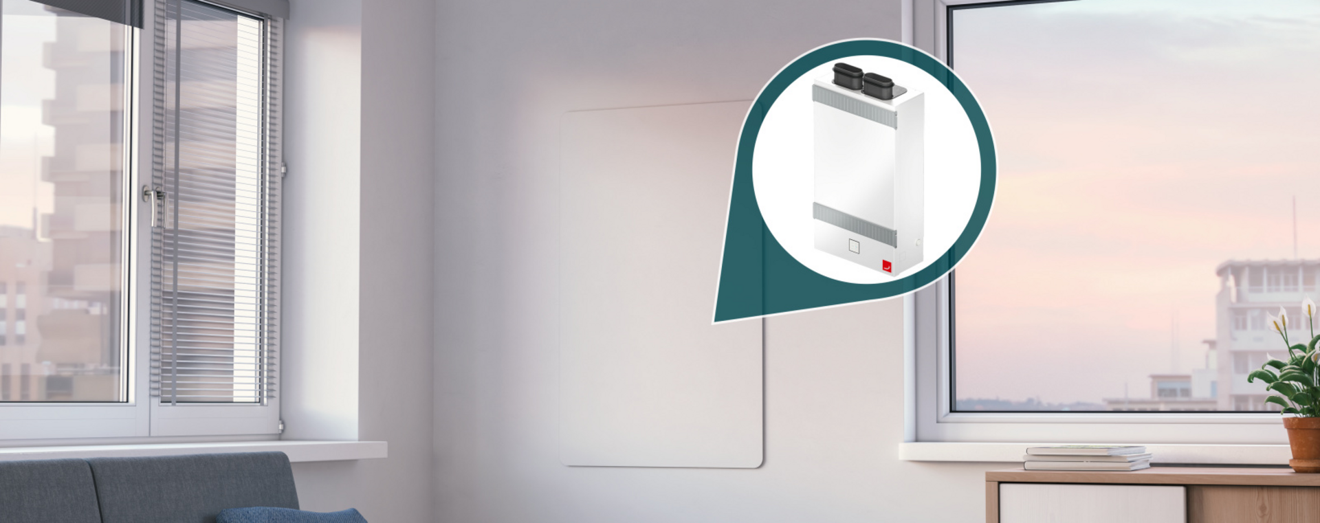 CA Fit 100, milieu, Livingroom, Design Cover, comfo Valve Luna,